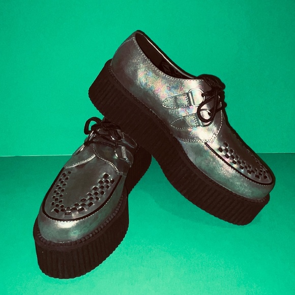 T.U.K. Other - Tuk Oil Slick  Holographic Creepers (G)